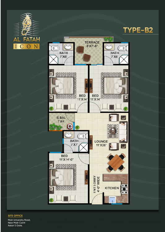 AL FATAH ICON (RESIDENTIAL APARTMENT)