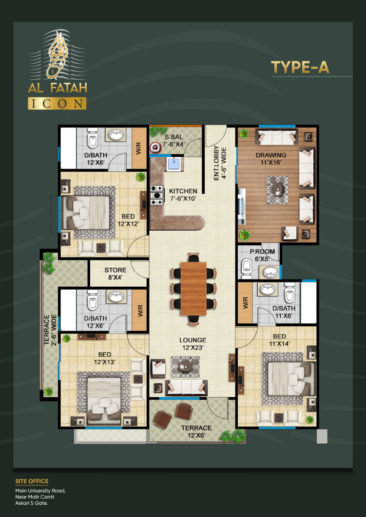 AL FATAH ICON (RESIDENTIAL APARTMENT)