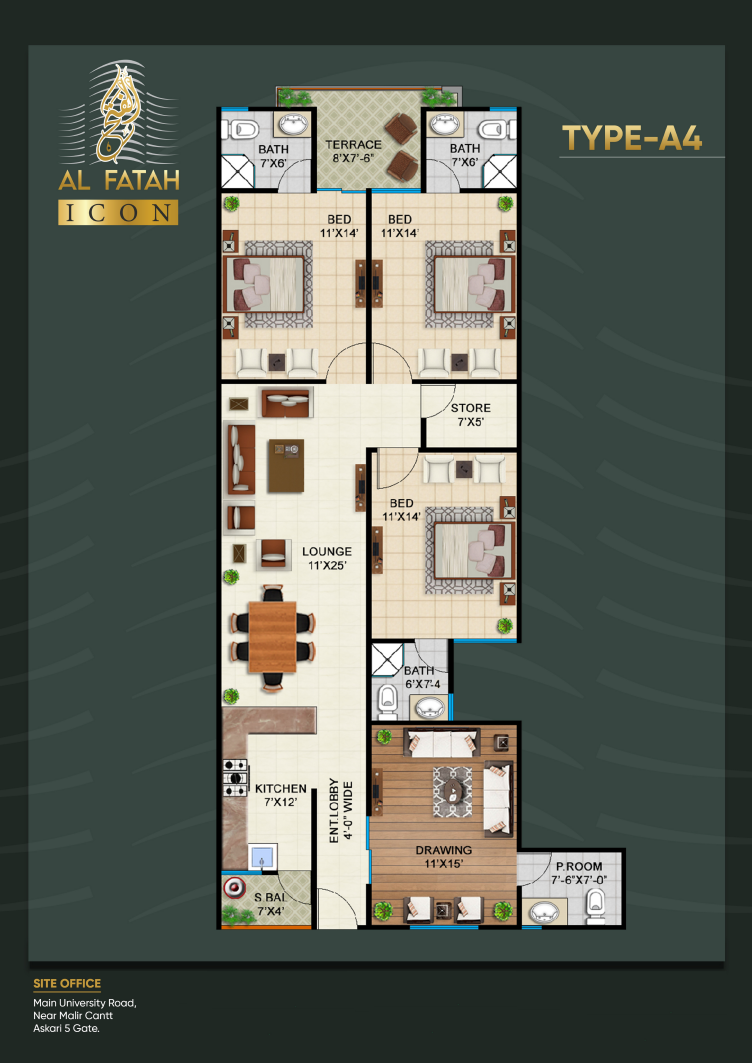 AL FATAH ICON (RESIDENTIAL APARTMENT)