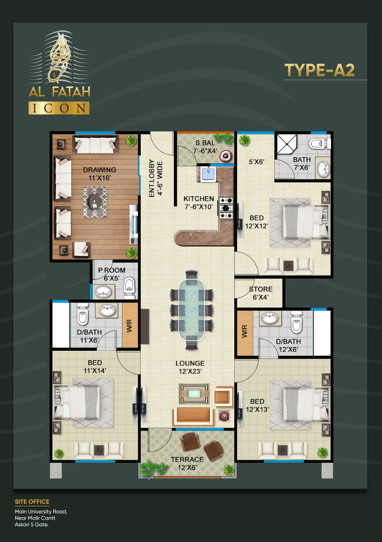 AL FATAH ICON (RESIDENTIAL APARTMENT)